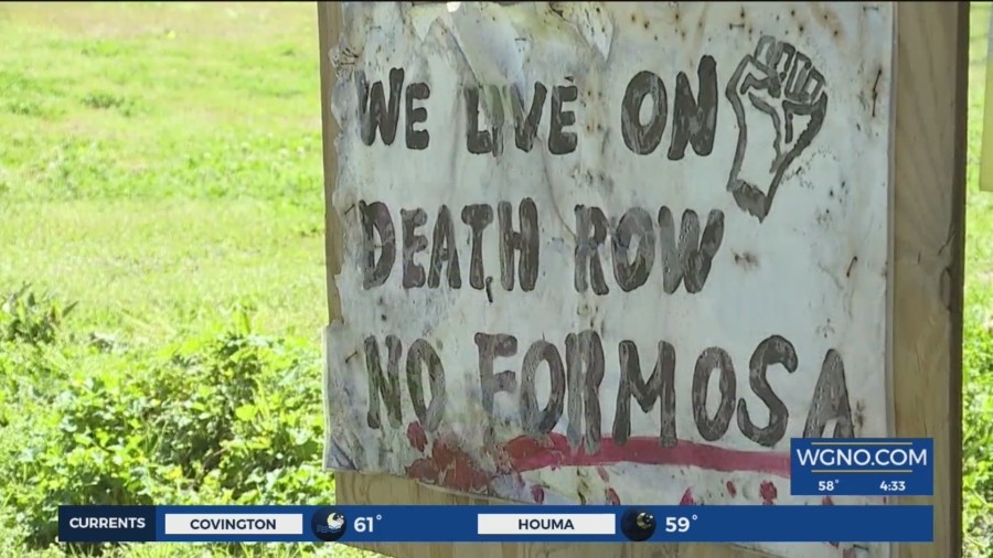 River parish residents sue Formosa Plastics over burial site for their descendants