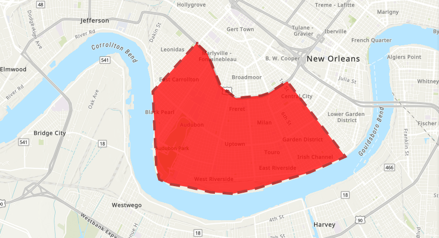 Boil water advisory issued in New Orleans after 30″ main break
