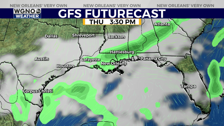Parade Forecast: Wonderful weather for Tuesday and Wednesday. Isolated shower chance by Thursday.