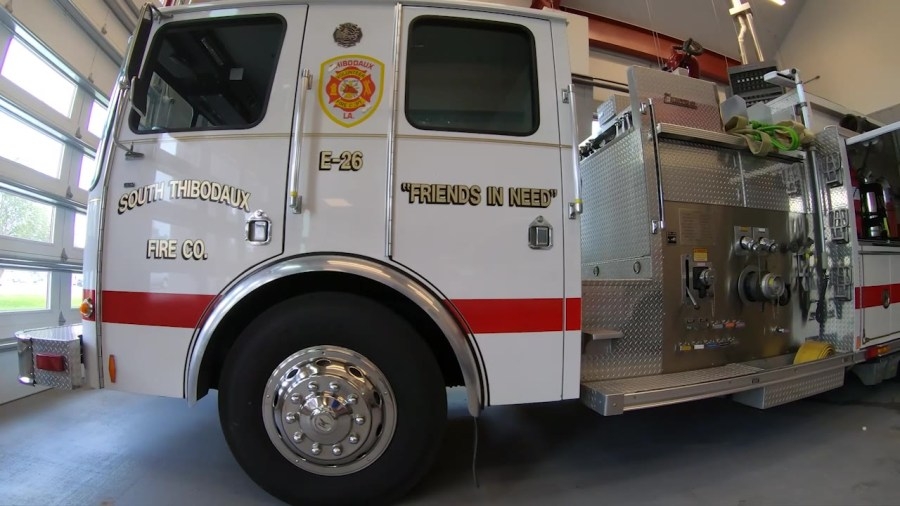 New South Thibodaux Fire Station and home of Engine 26