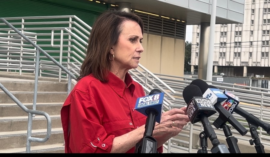 Attorney General Murrill and District Attorney Jason Williams tour Orleans Parish Jail