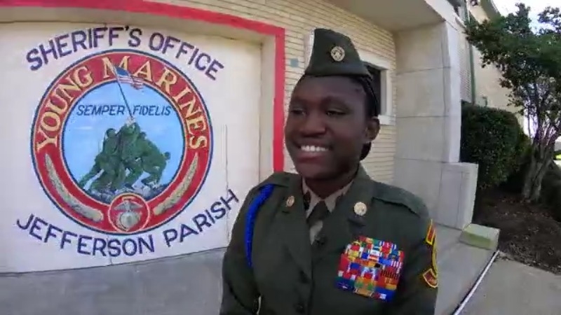 New Orleans teen Marine is one of USA's best