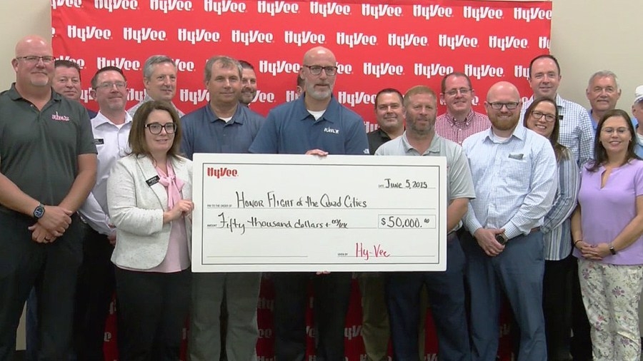 Hy-Vee sponsors 15th Honor Flight