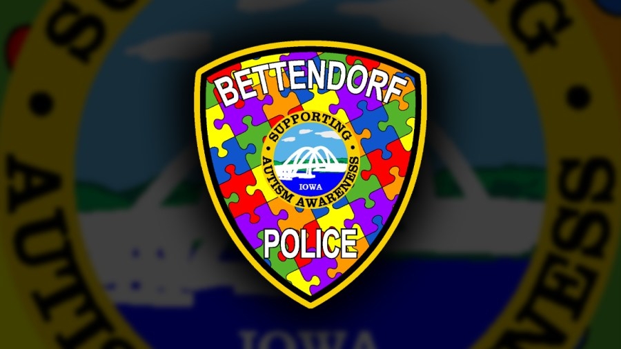 Bettendorf Police bring back autism acceptance patch