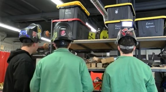 Moline students prepare for Illinois regional welding competition