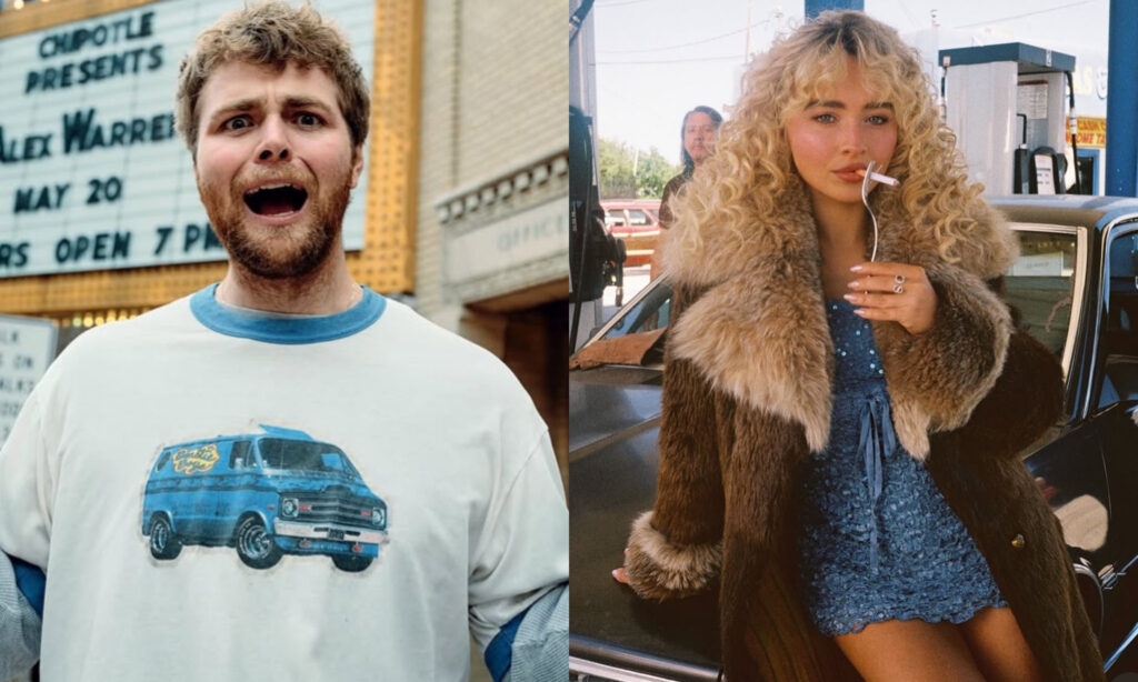Alex Warren Cheers on Sabrina Carpenter in Hot 100 Chart Showdown: 'I'm Just Happy to Be in the Same Sentence as Sabrina'