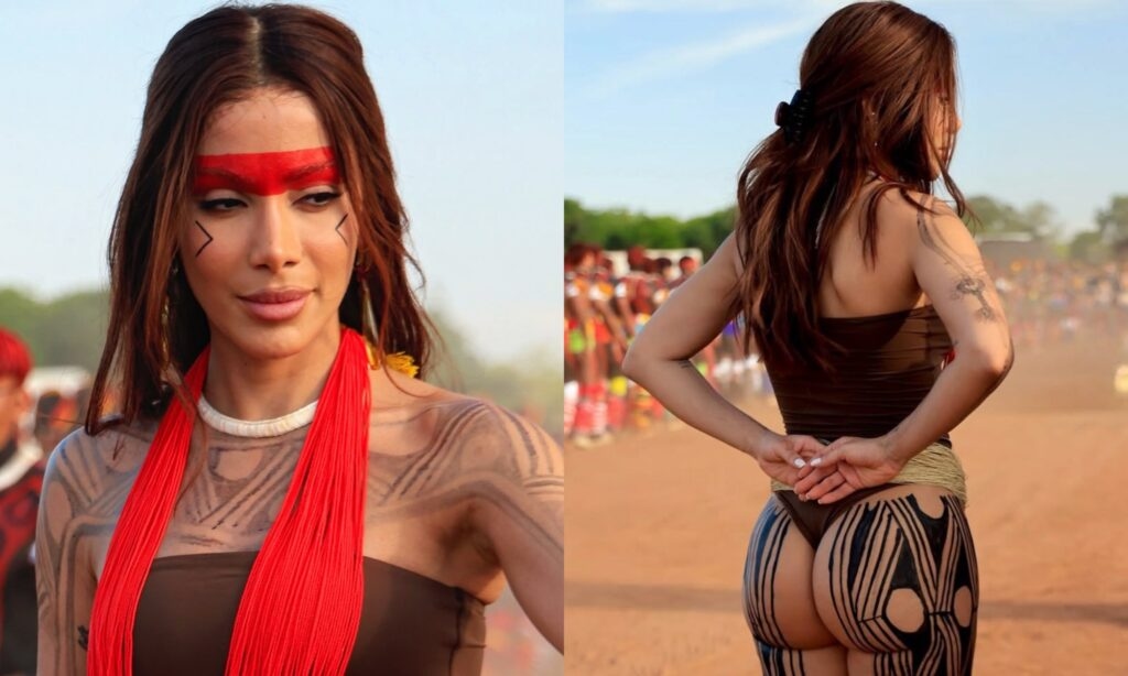 Social Media Can't Stop Talking About Anitta's Butt During Powerful Kuarup Ceremony in Xingu