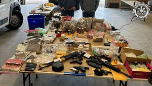 Several firearms, drugs found during drug trafficking investigation in Greene County