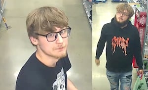 Can you help? Police looking for two suspects wanted for stealing from Walmart
