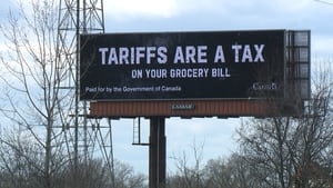 ‘Tariffs are a tax on your grocery bill;' Canada places billboard in Ohio amid trade war