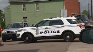 Child in the back of stolen car found safe at local gas station, 1 in custody