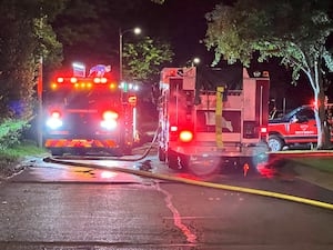 2 take themselves to hospital after reported apartment fire