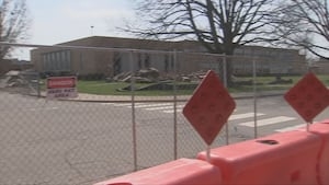 Demolition of area middle school begins