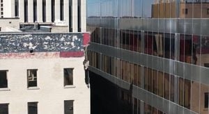 Busy street remains closed amid partial collapse of downtown Dayton building