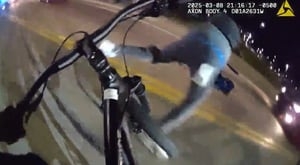 Body cam captures moments officer was hurt trying to stop suspect during St. Patrick's celebration