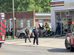 Car crashes into Dayton auto parts store