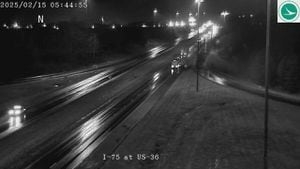 All northbound lanes on I-75 shut down due to multiple crashes in Shelby County