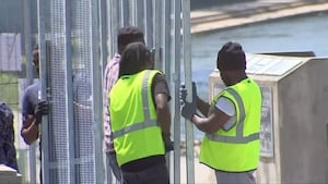 Fences, barricades surrounding NATO Village coming down