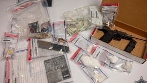 Detectives find cocaine packed in doritos bag, loaded gun near kid's backpacks in Ohio home