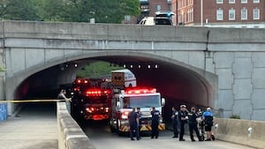 Motorcyclist dies after crashing, falling 25 feet