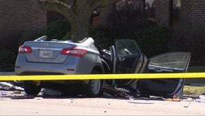 22-year-old woman killed in crash near pawn shop