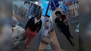 Police searching for 2 women accused of stealing from children's clothing store