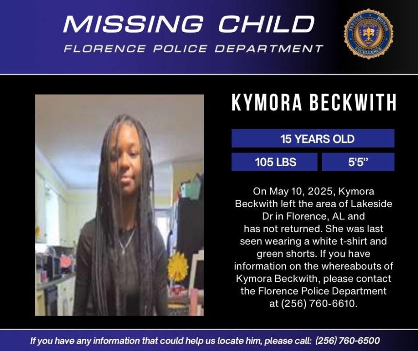 HAVE YOU SEEN HER? Florence Police searching for missing teen