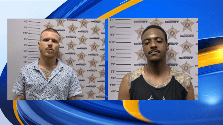 Two Hartselle men arrested on drug trafficking charges by Falkville PD