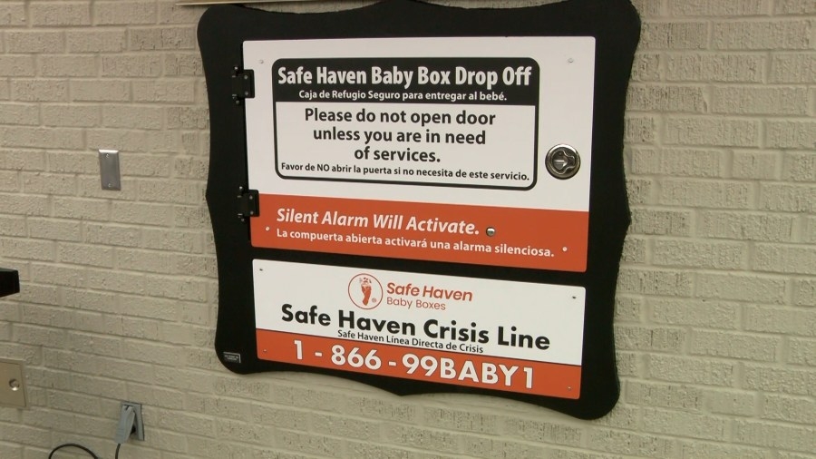 Safe Haven Baby Box installed at Decatur Morgan Hospital