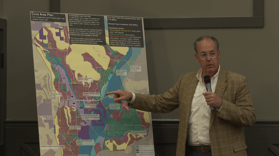 Cove area community group demands infrastructure improvements