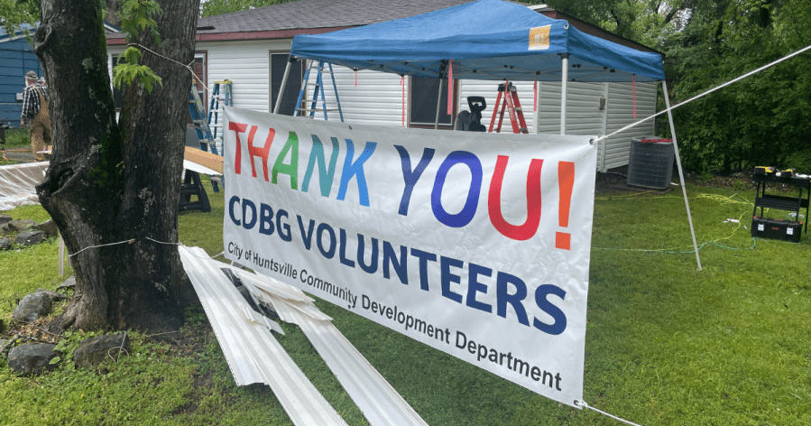 Huntsville woman gets home repairs through National Community Development Week