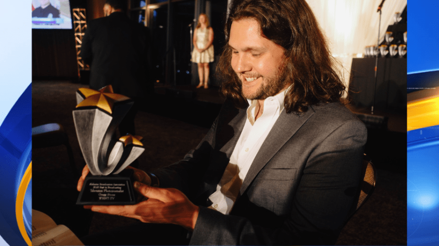 News 19's Gregg Stone wins ABBY for Best in Broadcasting for Photojournalism