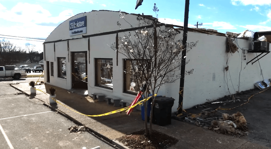 CEI Bookstore recovering from tornado damage