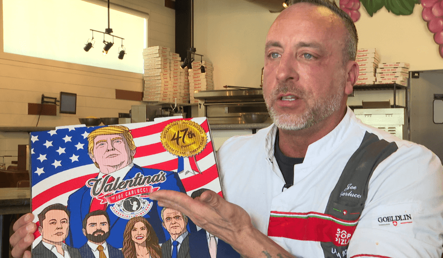 Threats to Valentina's Pizzeria owner over Trump pizza box