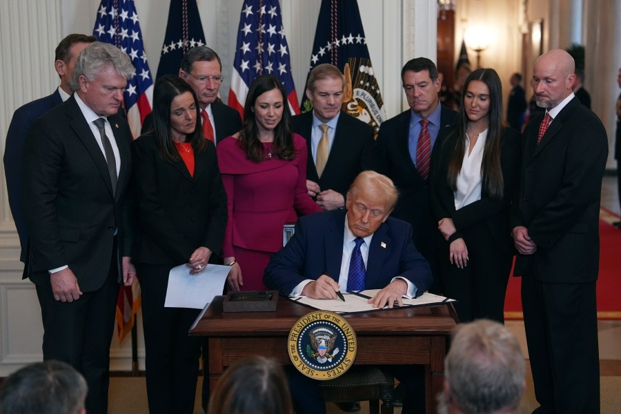 Britt, Strong join President Trump as he signs Laken Riley Act into law