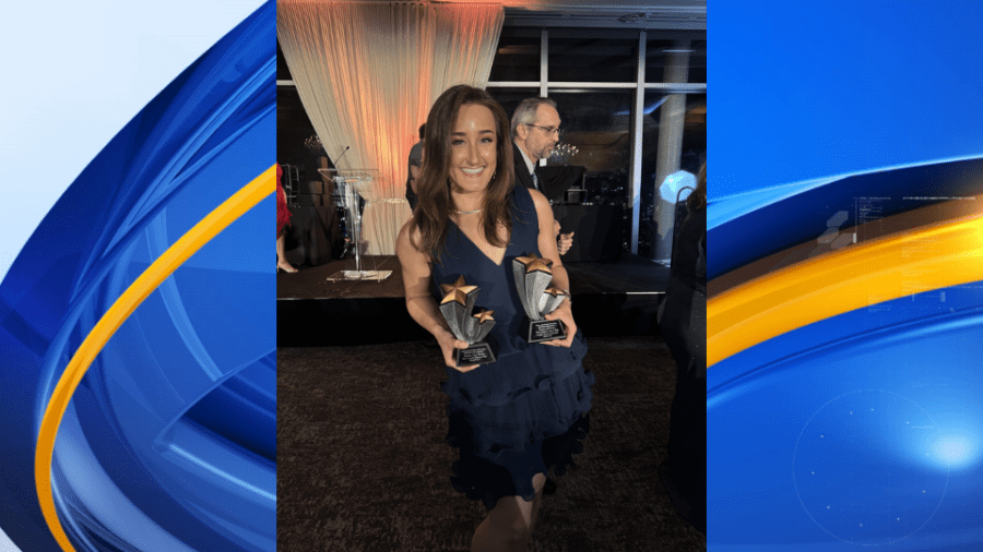 News 19's Lauren Layton wins two ABBY awards for TV News Feature and TV Hard News!