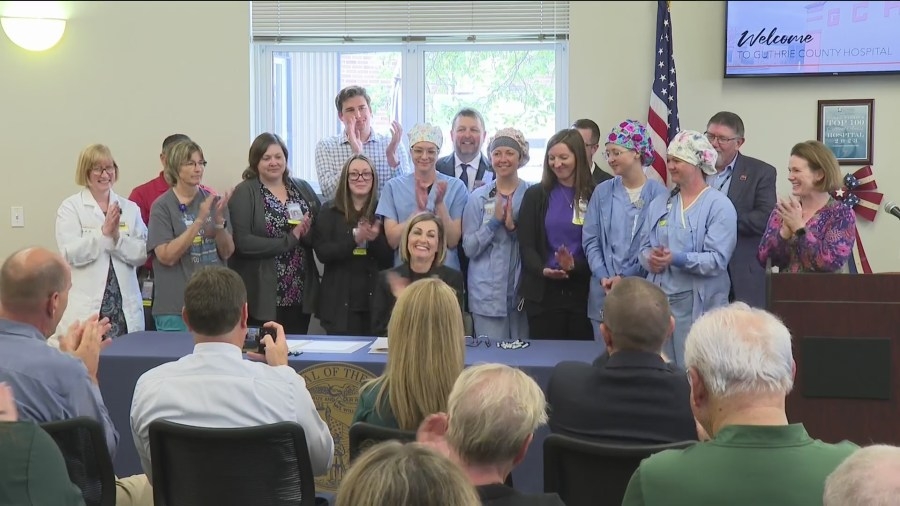Gov. Kim Reynolds signs bill aimed at growing rural hospital workforces