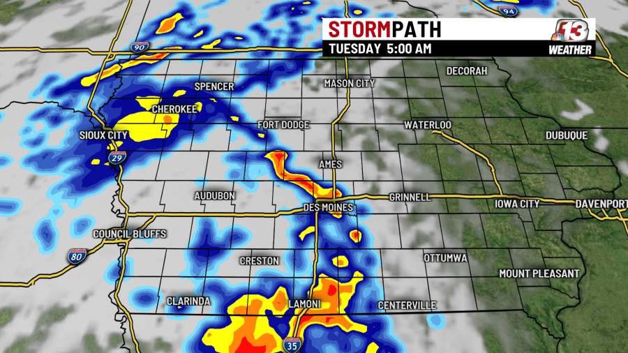 Forecast: Smoke exits, storms move in