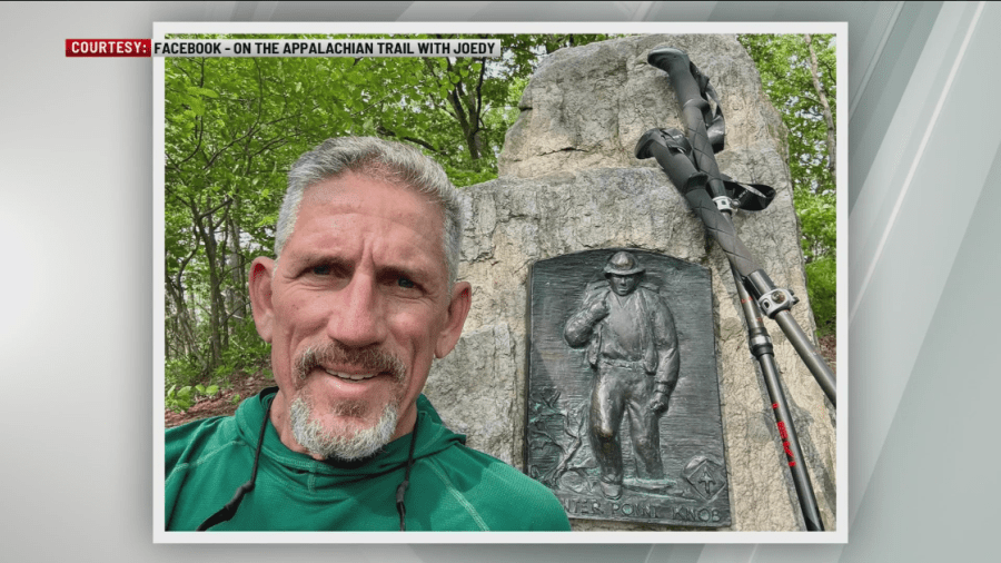 Iowa veteran more than halfway done hiking Appalachian Trail