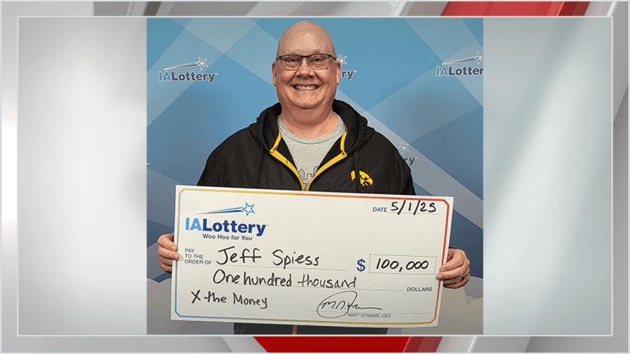 Metro man plays it cool as he surprises wife with $100,000 scratch-off win