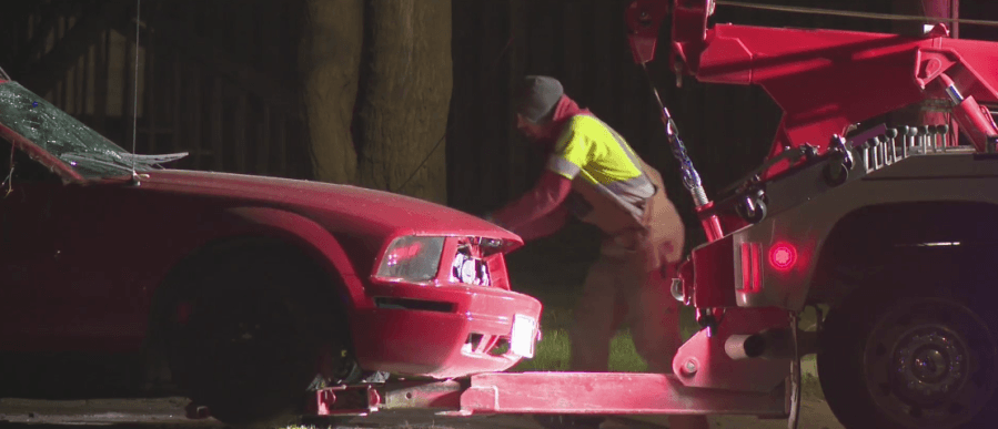 One person injured in Sunday morning crash in Beaverdale neighborhood