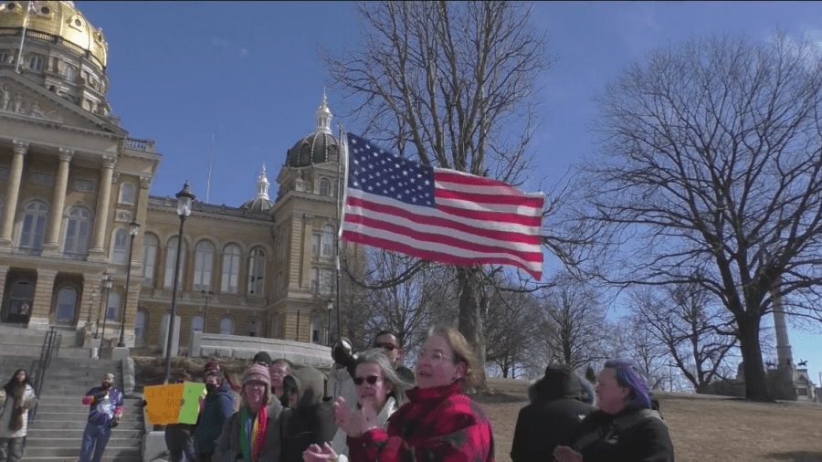 Protests, discussions continue day after controversial Iowa bill signed into law