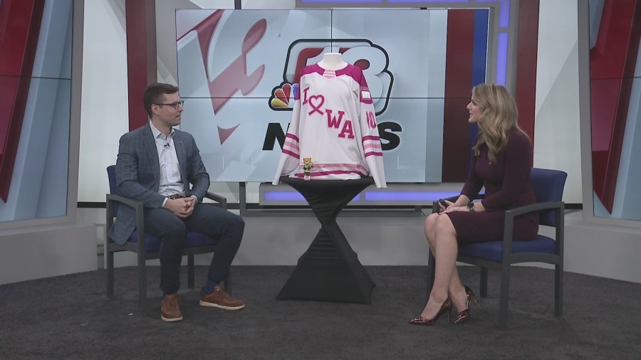 Iowa Wild hosting Pink in the Rink Game benefiting Stoddard Cancer Center