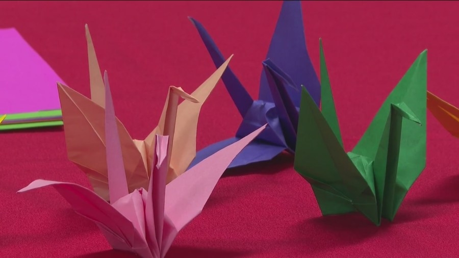 Over 1,000 origami cranes to be displayed during Iowa State Fair as tribute to Japan