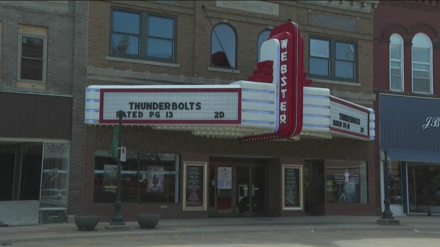 Community helps save historic Webster Theater again