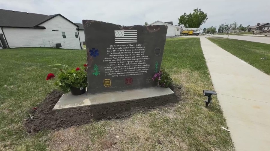Greenfield planning 1 year commemoration of tornado