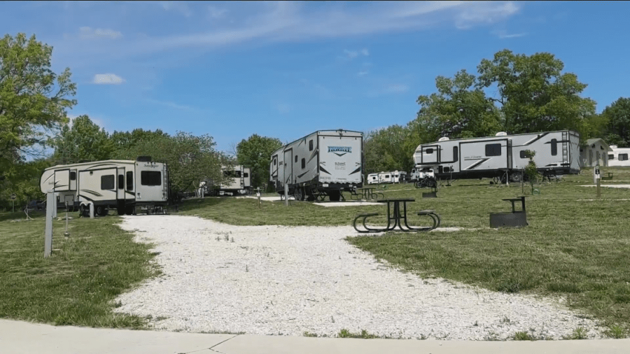 Campers begin Memorial Day weekend celebrations