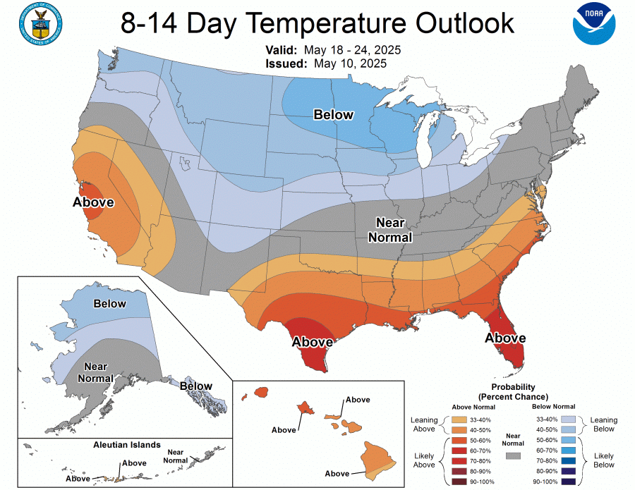 Extended Forecast: How will the rest of May shape up?