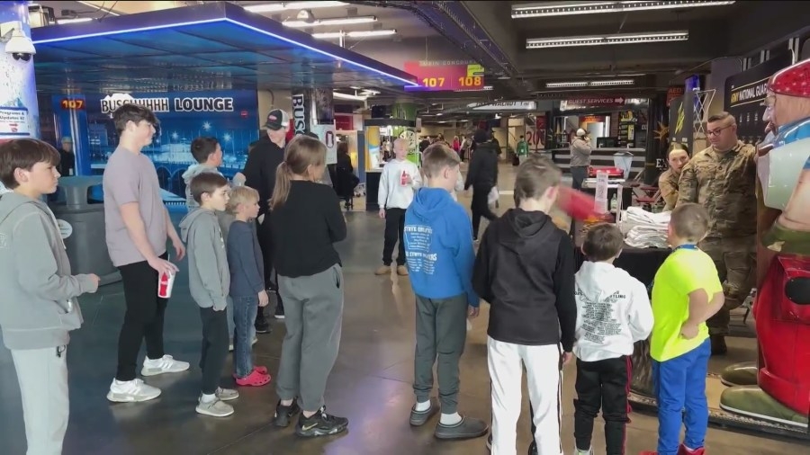 Wrestling fans have fun at the State Tournament