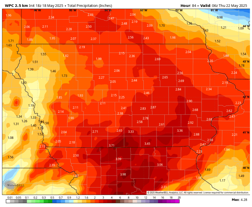 Forecast: Here comes the rain